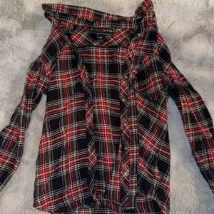 Woman’s flannel!